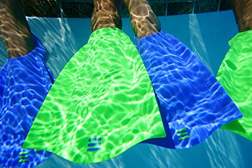 Barbatanas de silicone DMC Original Training com aderência curta para natação, PINK/CHARCOAL, XS (4-