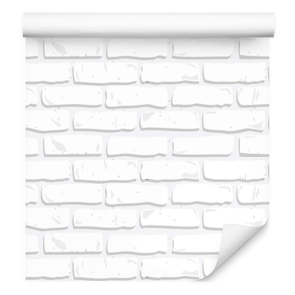 Muralo Papier Peint Auto-adhésif Brique Pierre Mur Illusion - 10m x 50 cm