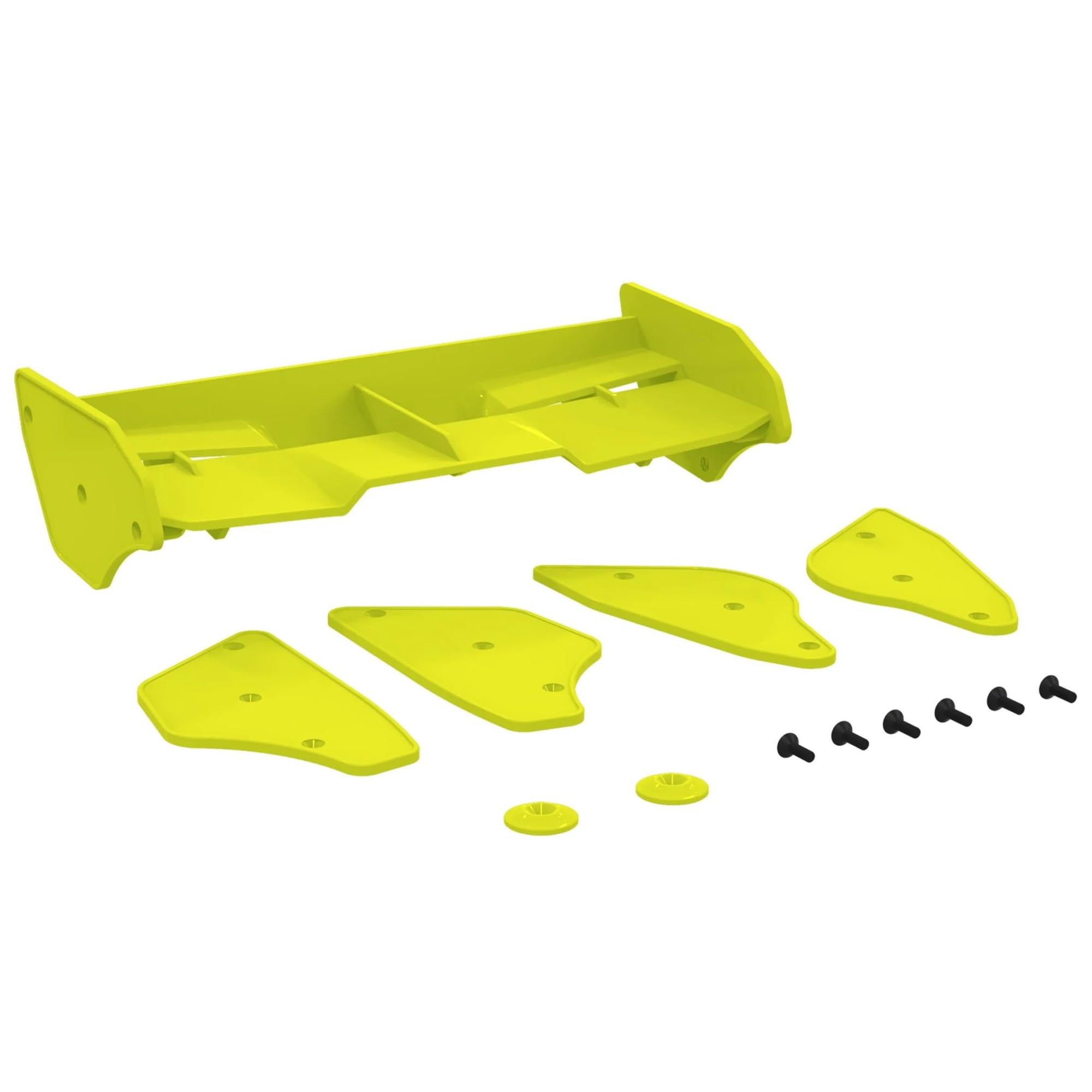 Llanta Nailon WN-001 ala Trasera Hi-Downforce Todoterreno Piezas Coche para Buggy Control Remoto Reparación Accesorios Modelos Juguete Repuesto 1/8 Accesorio Modelos RC