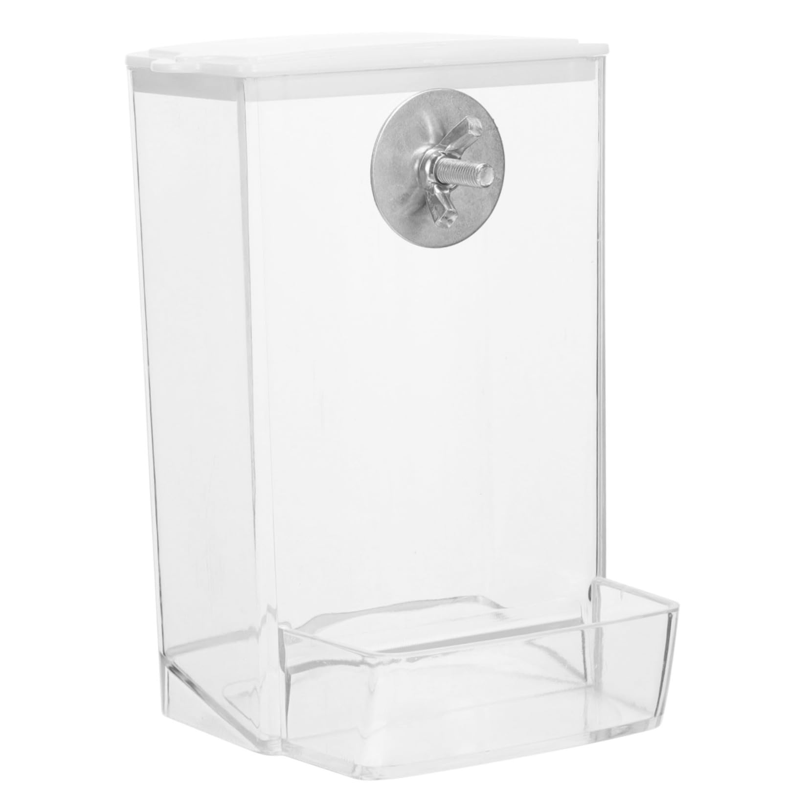 VANZACK 5pezzi Mangiatoia Per Dispenser Per Pappagalli e Canarini Facile Installare e Accessorio Per Gabbie Design e Versatile