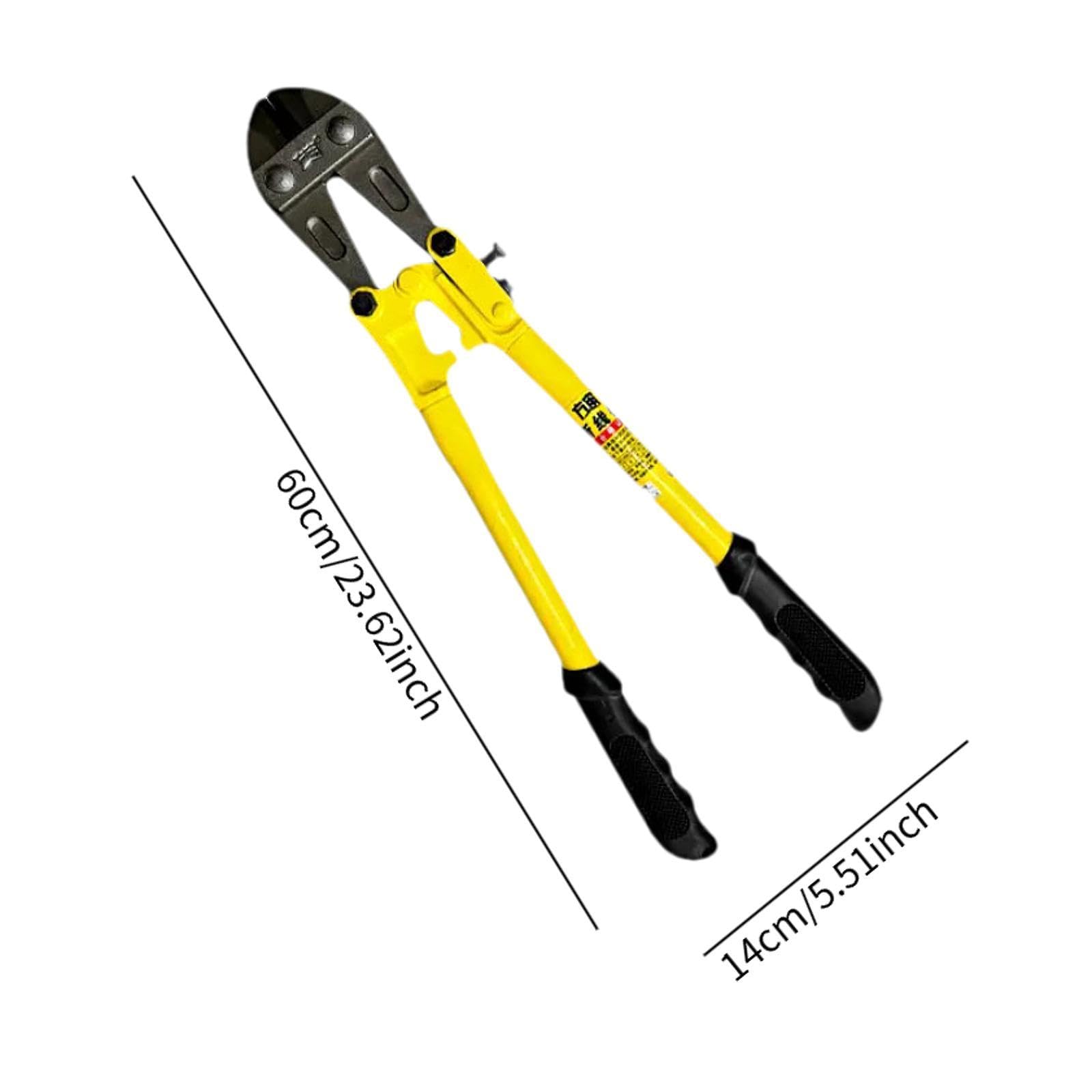 Cortapernos, Alicates de Alta Resistencia, Cortacables, Alicates para Cables, Mordazas de Aleación, Mango Ergonómico Antideslizante, Adecuados para Em