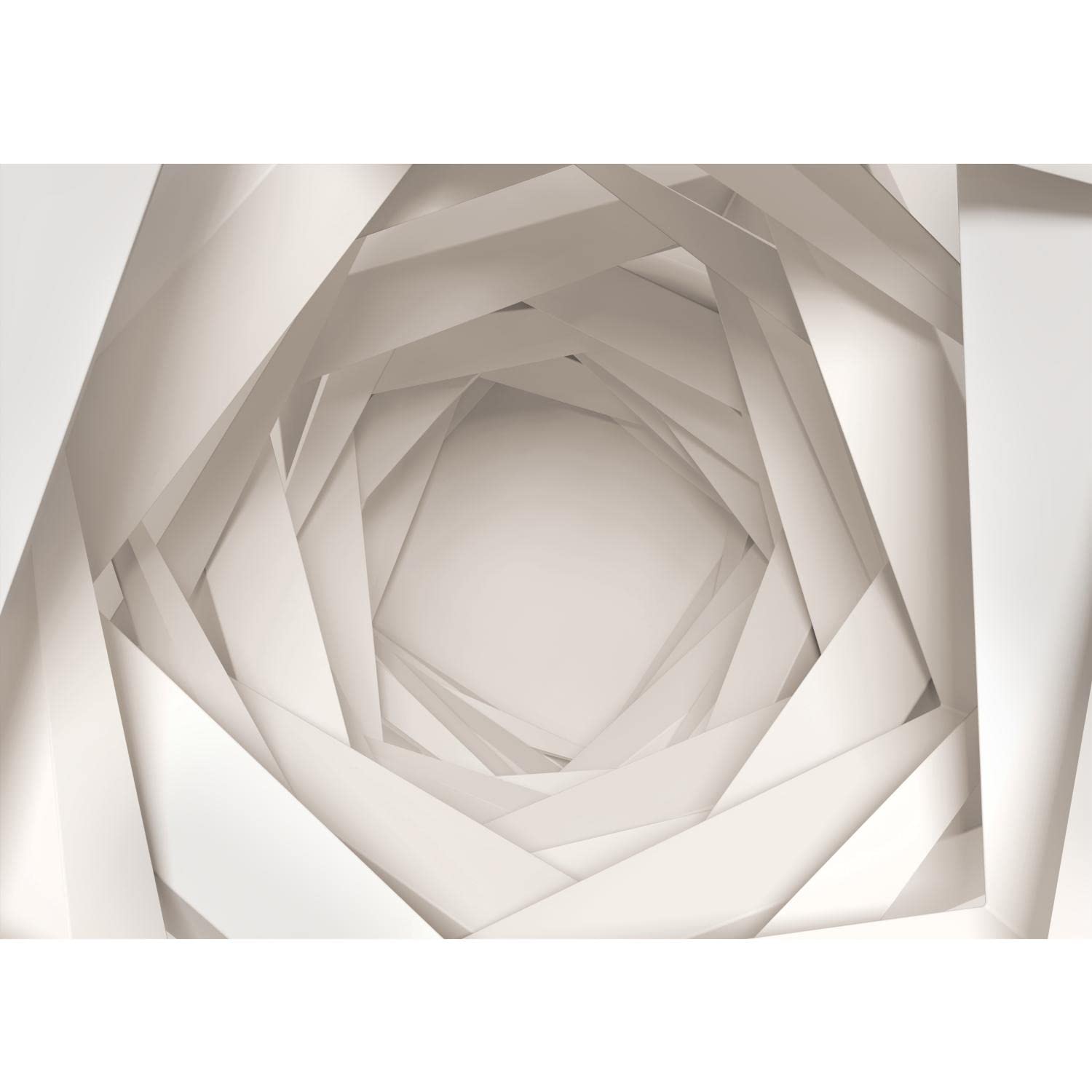 Fotobehang 3D Abstract 396 x 280 cm - Vliesbehang Woonkamer Slaapkamer Kantoor Hal Decoratie Muurschilderingen XXL Moderne Wanddecoratie - 100% MADE IN GERMANY - Runa Behang - 9453012a