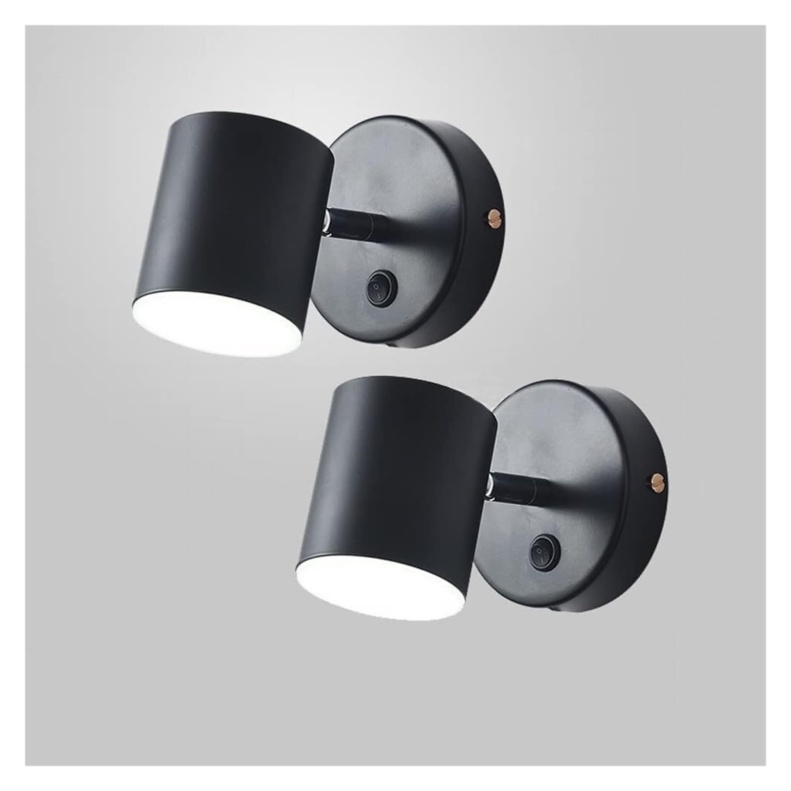 VDOQTLJT Bedside Reading Wall Lamp with Switch ble Light 90° Rotatable Sconce Night Lamps sconces