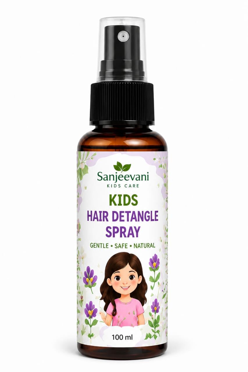 Detangler Spray for Kids with Tea Tree Oil | Soft & Shiny Hair | Anti-Frizz, Easy Comb Through, Tangle-Free Hair, Suitable for Curly, Wavy and Straight Hair, Tear, Paraben, SLS Free – 100ml-picture-41