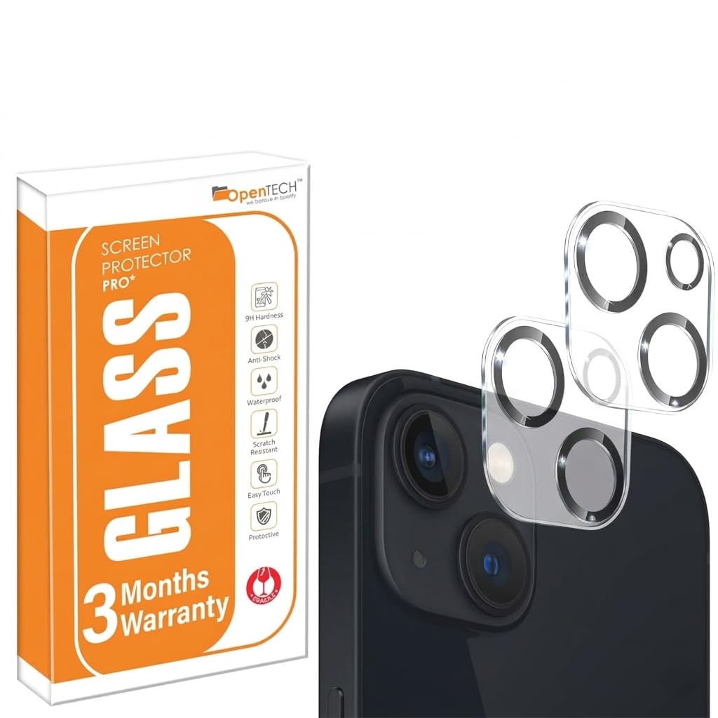 OpenTech® Premium Camera Lens Protector Compatible For iPhone 17/16 /16 Plus (Black) – 9H Tempered Glass, Military-Grade Anti-Scratch, Case-Friendly, Easy Install Frame — Amazon image 22