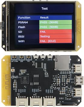 LILYGO T-HMI ESP32-S3 2.8 inch ST7789 LCD Touch Display WiFi Bluetooth Module Support TF Type C TTGO Development Board