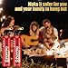 Portable Fire Extinguisher | 4-in-1 Small Fire Extinguisher for Home, Garage, Kitchen, Car | For Electric, Textile and Grease Fires | Non-Toxic, Easy Clean | Wall Mount Incl (4 pack)