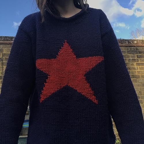 Y2K Fairy Grunge Sweater Vintage Goth Star Pullover Oversized Knitted Tops Emo Dark Academia Clothing Preppy Knitwear4