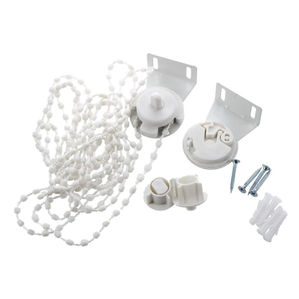 Nukinp Roller Blind Shade Cluth Bracket Bead Chain 28mm Kit &1