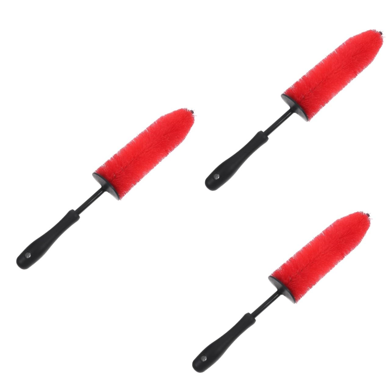 ULTECHNOVO 3piezas Cepillo De Limpieza De Ruedas Ergonómico Diseño Cómodo Herramienta Portátil para Limpiar Llantas y Neumáticos para Mantenimiento De Vehículos