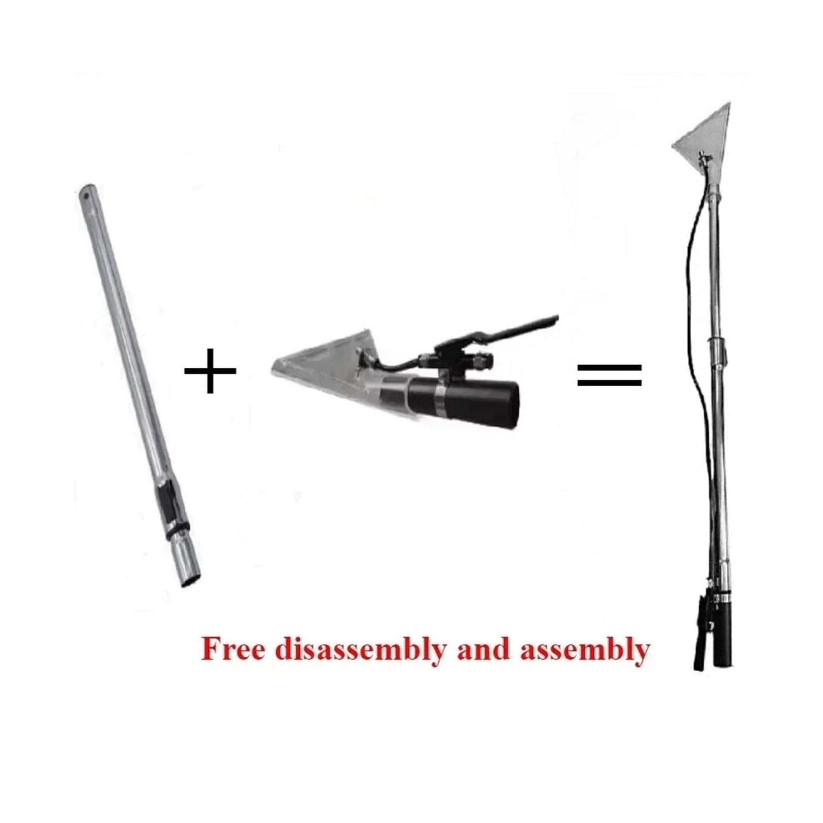 Universal Nass Und Trocken Staubsauger Pinsel Kopf Boden Düse Transparent Saug Sofa Vorhang Teppich Reinigung Stick Tool(D)