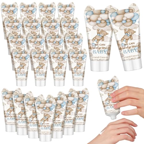 Soin des mains ours pour invités de baby shower et souvenirs de baptême