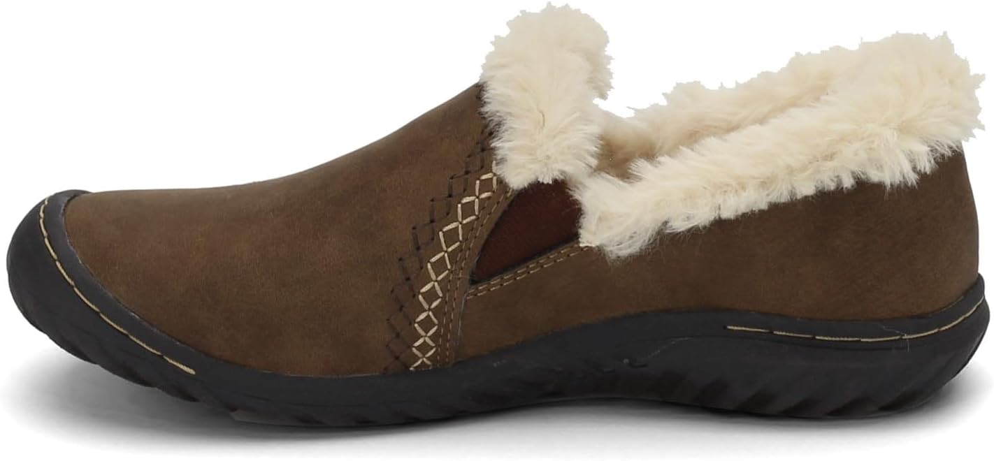 JBU by Jambu Women's Willow Moccasin, Black, 10 Medium US