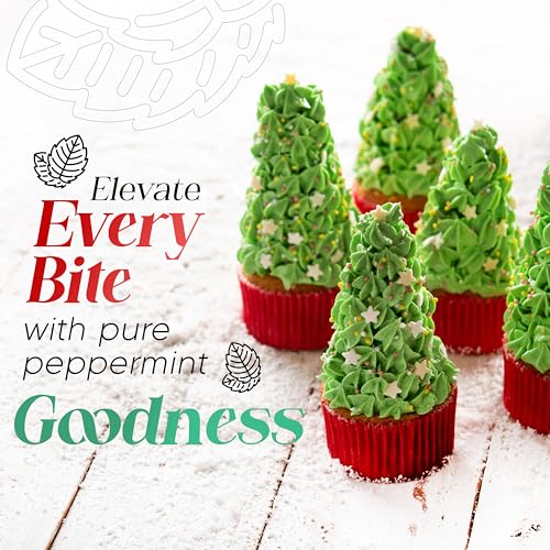 Dolce Foglia Pure Peppermint Extract for Baking | 2 Oz. |Oil Soluble, Sugar-Free, Zero Calories Multipurpose Flavoring Oil for Candy Making, Lip Balm, Ice Cream| Perfect For Weight Management - Thumbnail 5