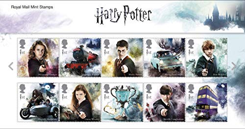 Royal Mail Lot de Présentation Timbres Harry Potter 2018 Cover
