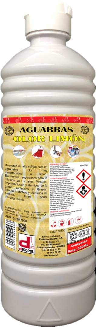 DISOPOL AGUARRAS LIMON 1 LTRO