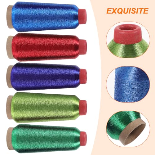 Fil à broder pour machine en polyester anti-casse créations
