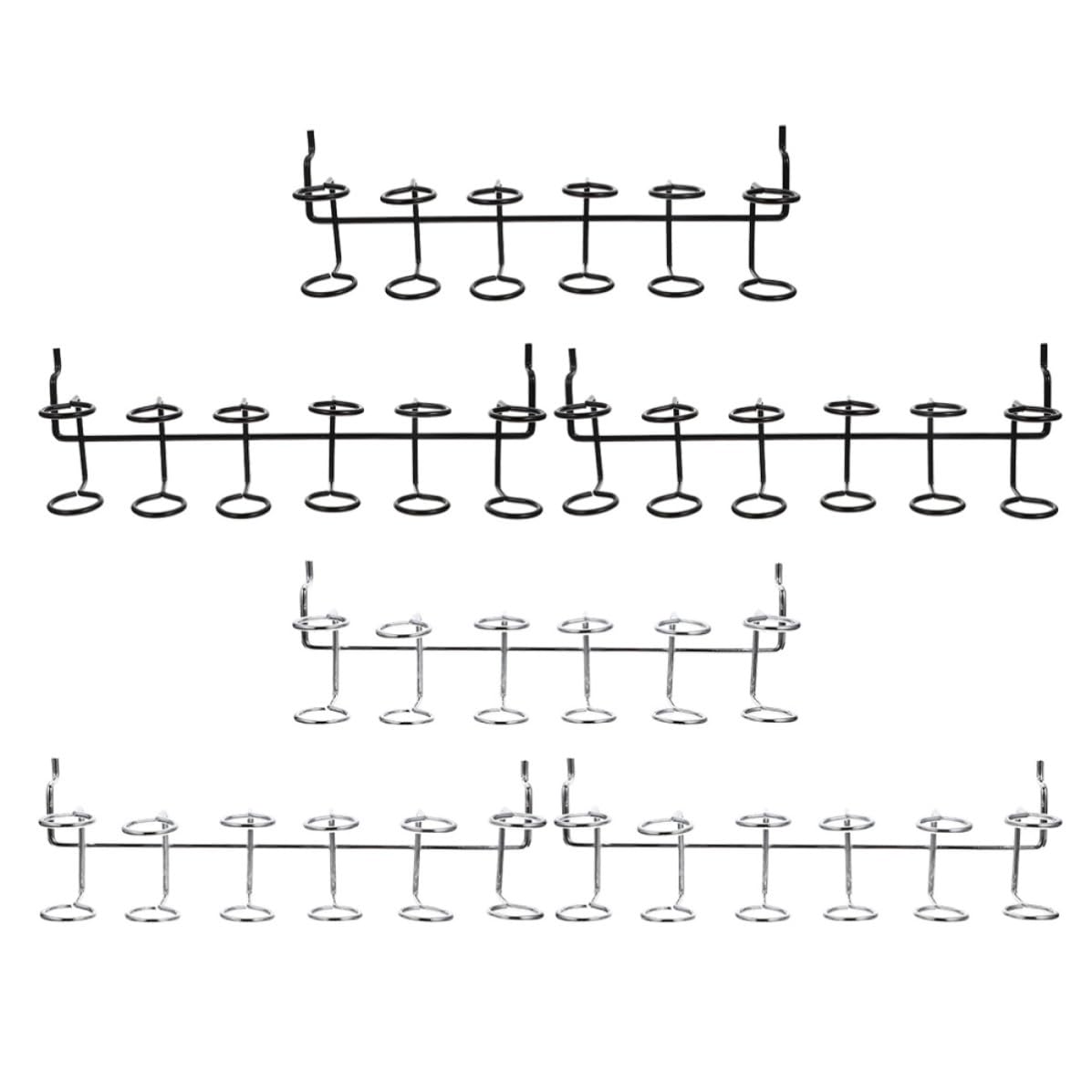 Organiseur Utilitaire Mural Porte-outils Pratique Gain de Place 6pcs