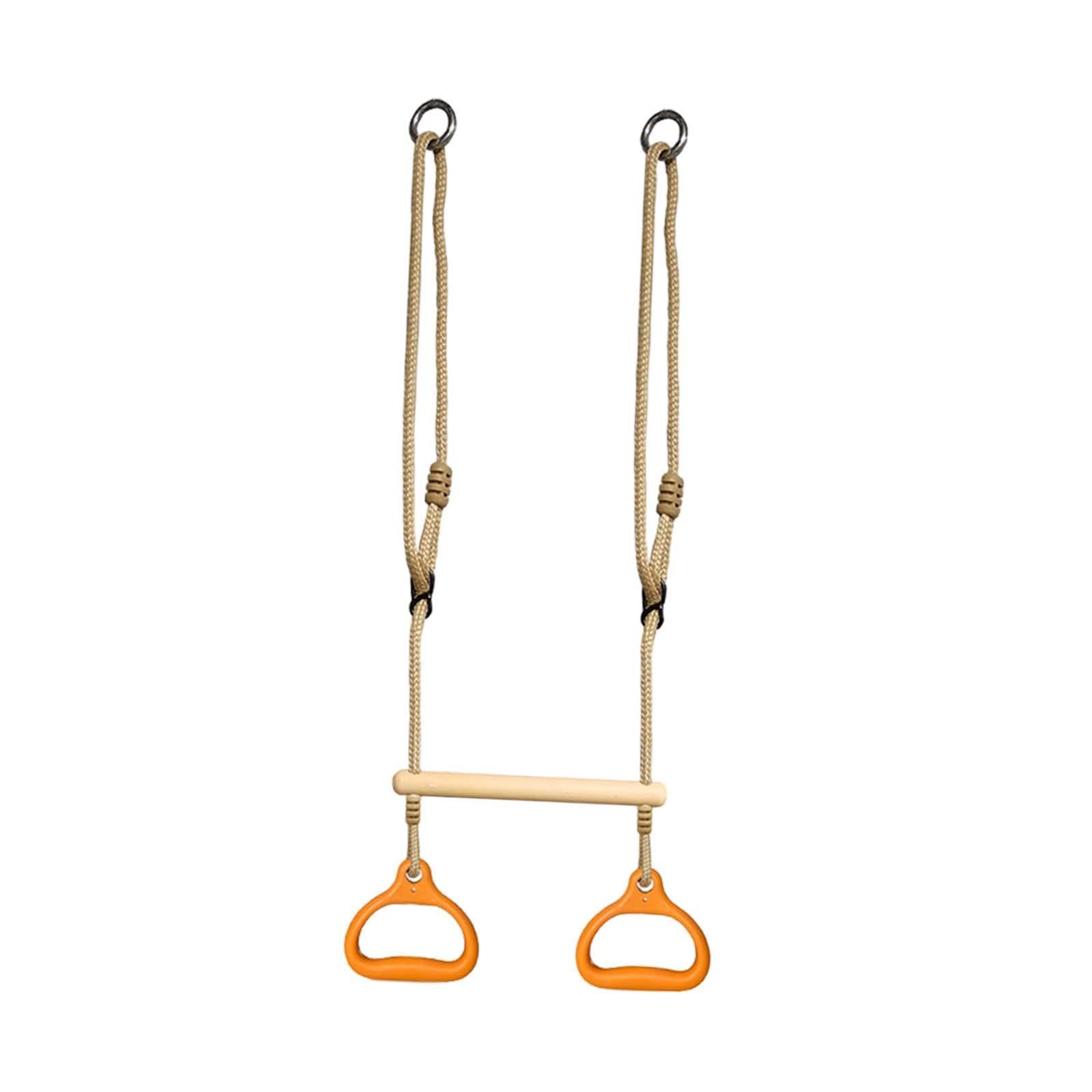 Trapeze Bar Stable Sturdy Portable Swing Set for Indoor Outdoor Use Home Gym Orange|Sporting Goods|Fitness, Running & Yoga|Strength Training|Pull Up Bars-image-35