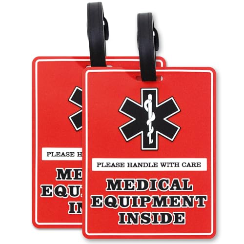 Medical Equipment Luggage Tags - Multi-Functional Device
