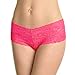 Angelina 2-Pack Sexy Lace Crotch-less Cheeky #3252_L_PINK