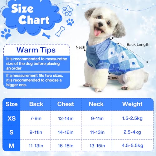 7CDXD Dog Jumpers, Dog Jumpers Small, Dog Sweater - Image 4