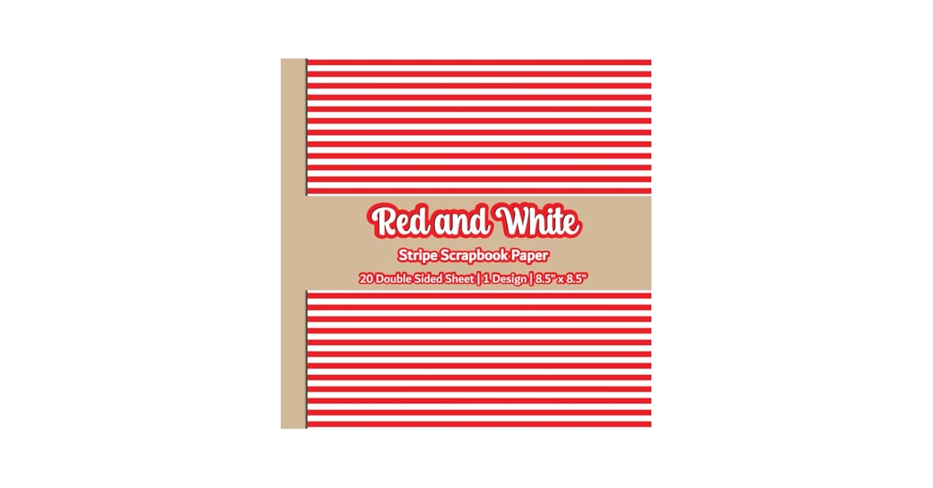 Red And White Stripe Scrapbook Paper: Red And White Patterned Paper | 1 Design | 20 Double Sided Non Perforated Decorative Paper Craft For Craft ... Mixed Media Art and Junk Journaling | red-and-white-stripe-scrapbook-paper-red-and-white-patterned-paper-1-design-20-double-sided-non-perforated-decorative-paper-craft-for-craft-mixed-media-art-and-junk-journaling