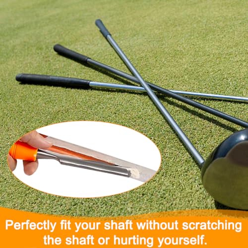 Golf Grip Tape Remover Tool,Golf Grip Repair Tool,Golf Grip Tape Stripper Remover,Stripper Golf Tape Removal Kit for Regripping Graphite Steel Shaft Golf Club Grip Repair Kit - Image 4