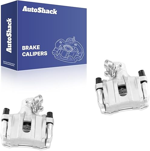 AutoShack BC30000PR Juego de 2 pinzas de freno trasero de repuesto para el lado del conductor y del pasajero 2004, 2005, 2006, 2007, 2008, 2009,