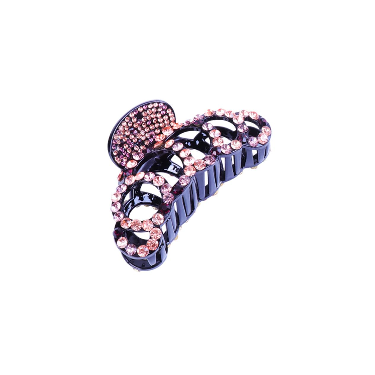 Housoutil 9stücke Teiliges Großer Haarklammern Mit Strass Für Elegante Hochsteckfrisuren Stylische Haaraccessoires Für Damen Violett Und Champagner