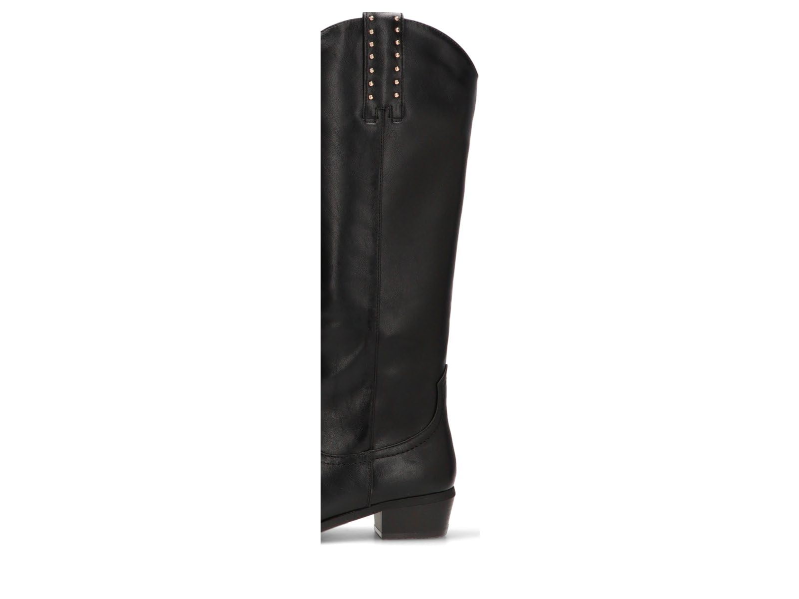 Etika Botines Camperos de Tacón Bajo para Mujer, Bota Estilo Cowboy con Tachuelas y Tacón Cubano de 4cm, Cierre con Cremallera, Modelo 110551
