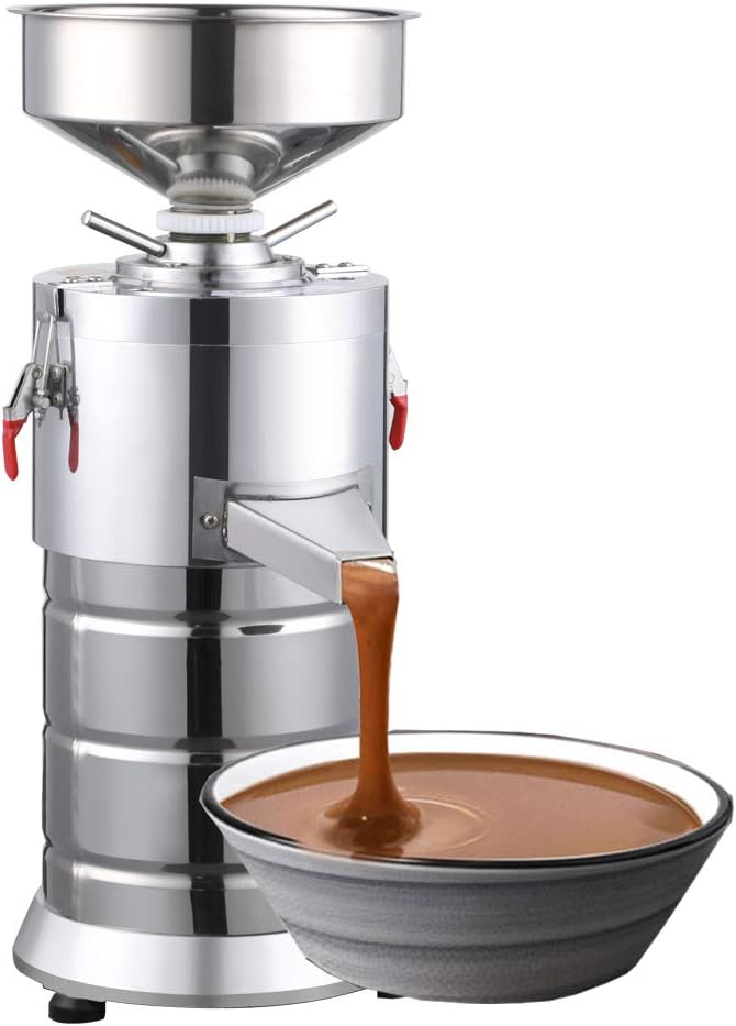 220V Upgraded 30000g Commercial Peanut Butter Maker Machine, 1100W Electric Sesame Maker, Electric Nut Grinding Grinder Machine