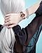 Gosasa Top Brand Luxury Women's Watch Diamond Dial Elegant Watch for Women Leather Quartz Fashion Ladies Wristwatch Waterproof Analog Display Stainless Steel