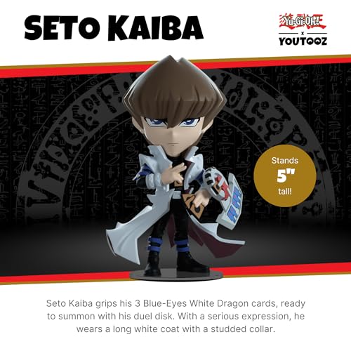 Image of Youtooz Seto Kaiba Vinyl 5 inch Figure, Official Licensed Seto Kaiba Collectible Figure Yugioh Collection