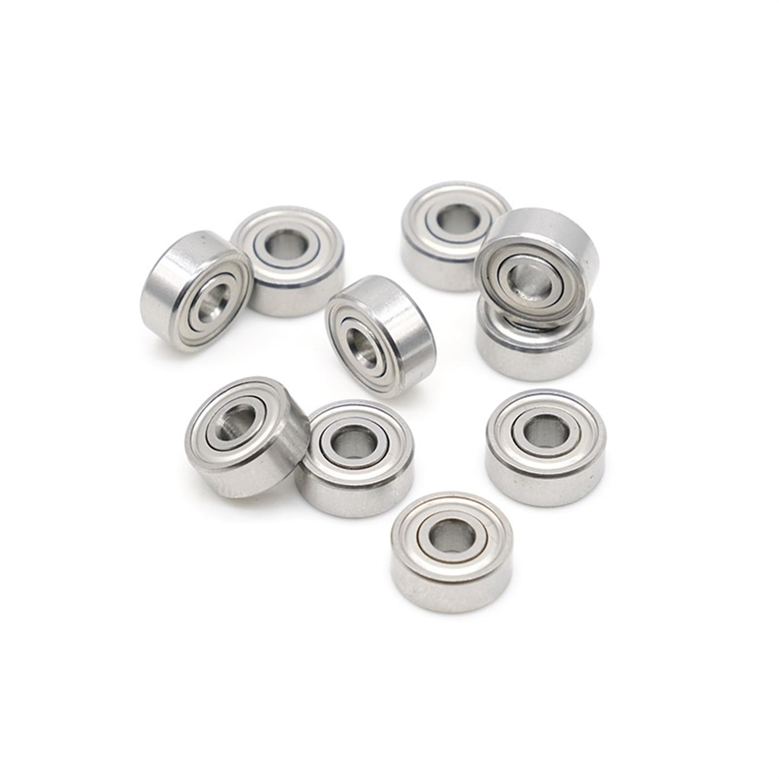10 rodamientos de bolas R2ZZ 3.175X9.525X3.967 ABEC-7