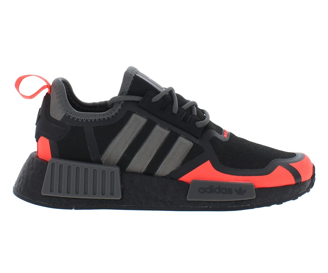 adidas NMD_R1 Boys Shoes Size 5.5, Color: Black/Orange