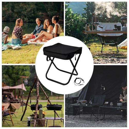 Chaise de camping portable et robuste qui résout le mal de dos - 6