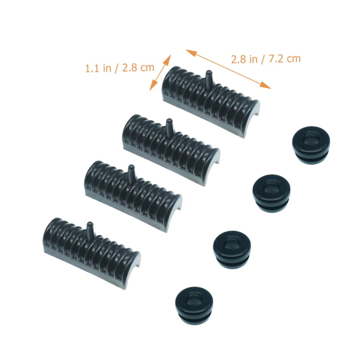 PRETYZOOM 1 Set Saddle Bag Support Cushion Motorcycle Saddlebag Liner Bag Grommets for