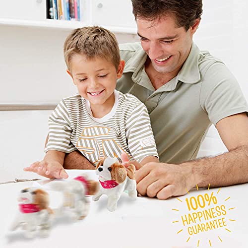 Flip Over Puppy - Battery Operated Electronic Pet Cute Little Dog, Somersaults, Walks, Sits, Barks #TOP3