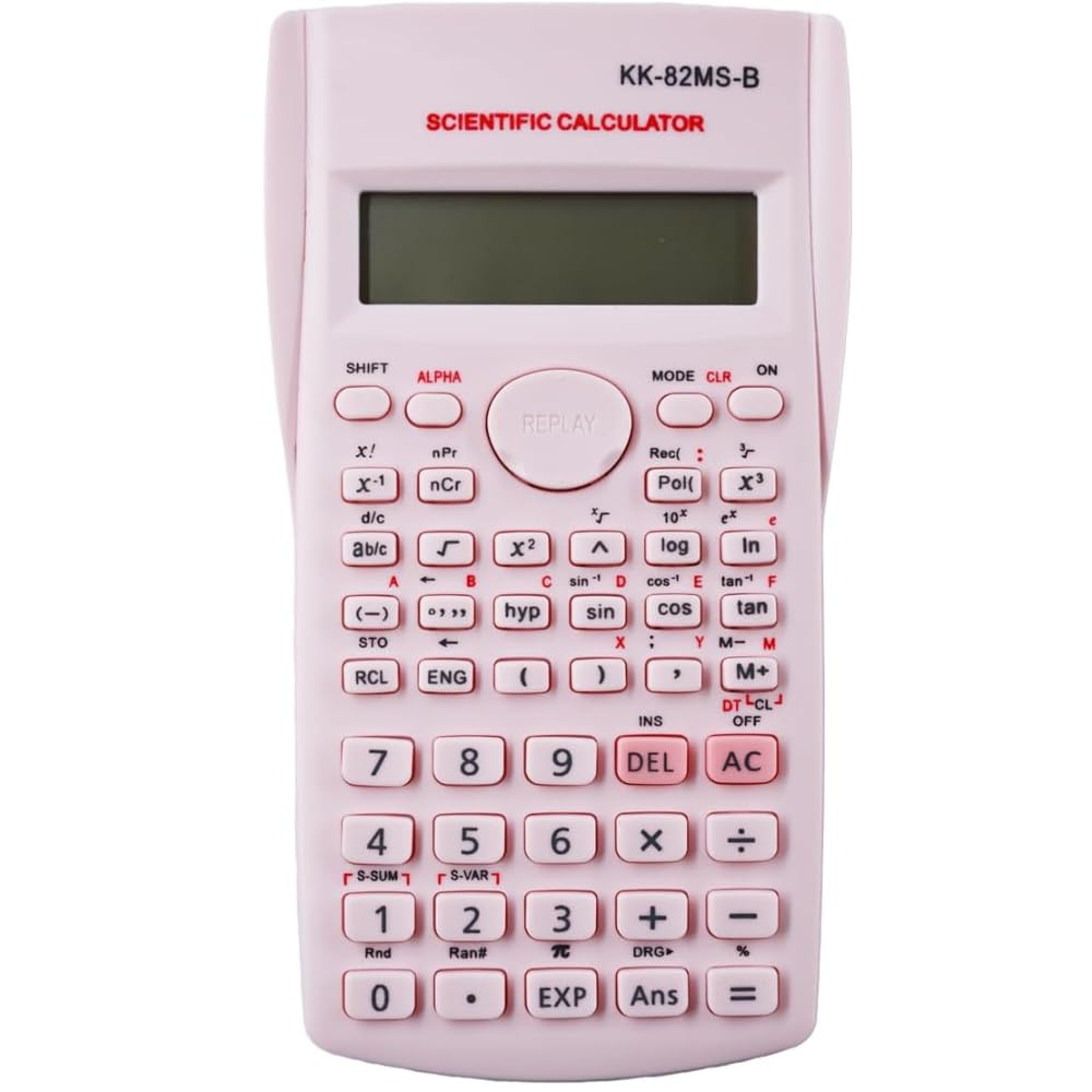 Pack of 32 Scientific Calculator Multi Function with Hard Protective Cover, Advanced Engineering & Mathematics Calculator for Students, School, College, University, Algebra, Statistics, Trigonometry