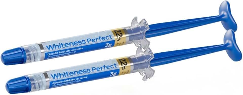 Kit Clareador whiteness Perfect 22% 2 seringa original
