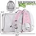 Square Back Extension Pet Backpack Carrier for Cat and Small Puppy up to 12 Pounds, Clear Space Capsule Astronaut Transparent Bubble Window Backpack to Carry and Transport Cat to Vet and Traveling