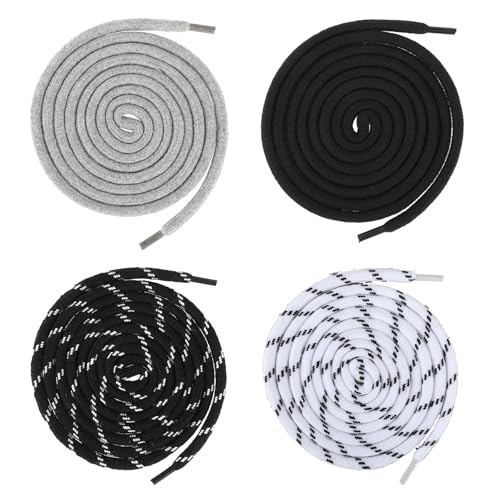 Giantree 4Pcs Replacement Drawstring Cord, Waist Drawstring Cord, Drawstrings Ropes Cords Replacement with Plastic Easy Threaders, for Hoodies, Sweatpants, Sweaters