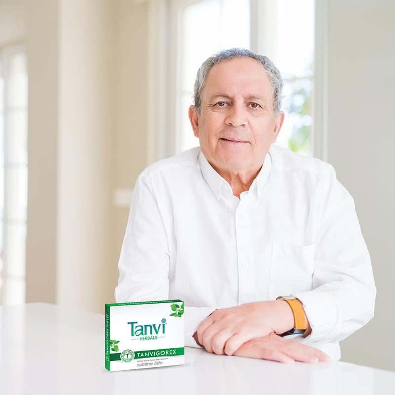 Tanvi Herbals-Tanvi Essential Unisex Tanvigorex Tablets | Natural material wellness supplement herbal herbal daily health energy and tonic for weakness - pack of 6. 30 x 6 | 180 tabs Tanvi Herbals-Tanvi Essential Unisex Tanvigorex Tablets | Natural material wellness supplement herbal herbal daily health energy and tonic for weakness - pack of 6. 30 x 6 | 180 tabs