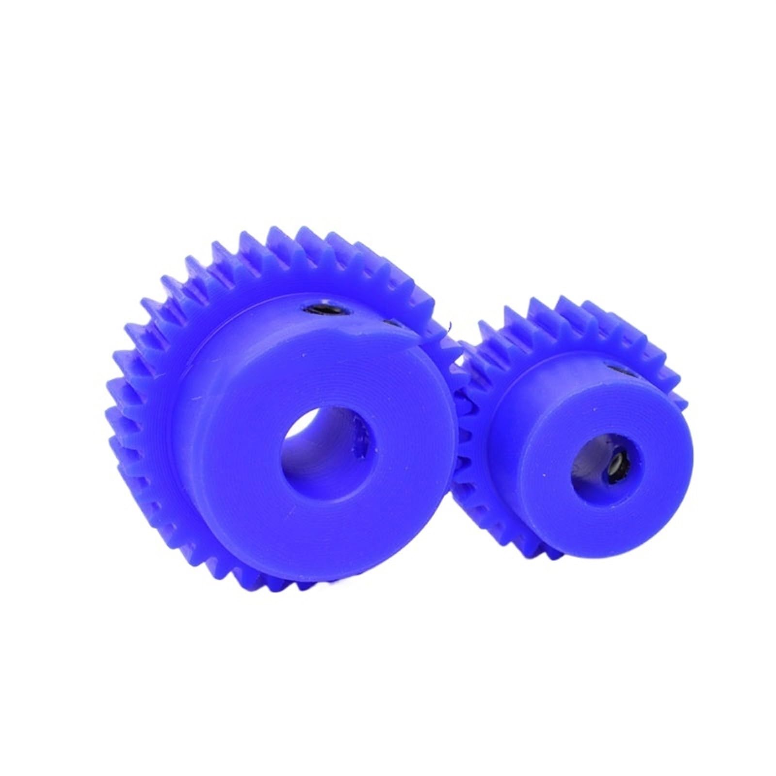 Bevel Gear Pinion Hardware Mechanical 1pcs Blue Nylon Spur Gear Pinion 1.5M 15 Tooth-30 Tooth Motor Gear with Step Plastic Gear Bore Size 10mm(15 Teeth)