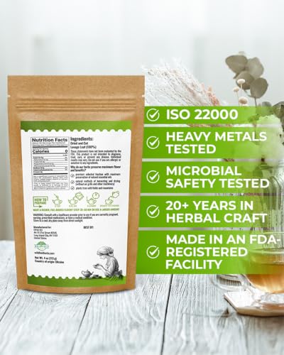 Image of 4 oz. Dried Lovage Herb Lovage Leaves Herbal Tea (Levisticum Officinale) - 113g Herb Tea Levisticum