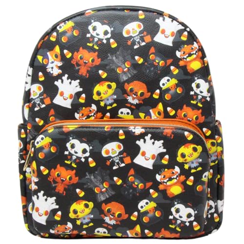 Funko Paka Paka - Boo Hollow Twin Zipped Compartment Simulated Leather Backpack Rucksack