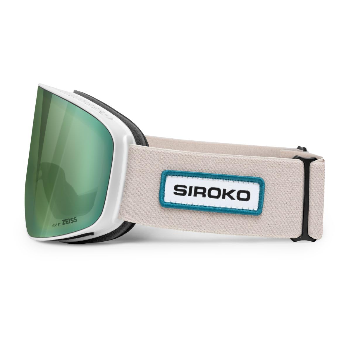 SIROKO - Maschera da Sci e Snowboard OTG con Lente Zeiss GX Ultimate Engadin