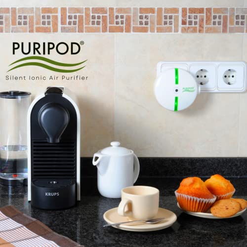 Purificatore D'aria Elettrico Puripod, Originale, Ionizzatore Per La Casa Compatto, Facile Da Usare, Senza Batterie, Neutralizza Tutti I Tipi Di Odori - 5