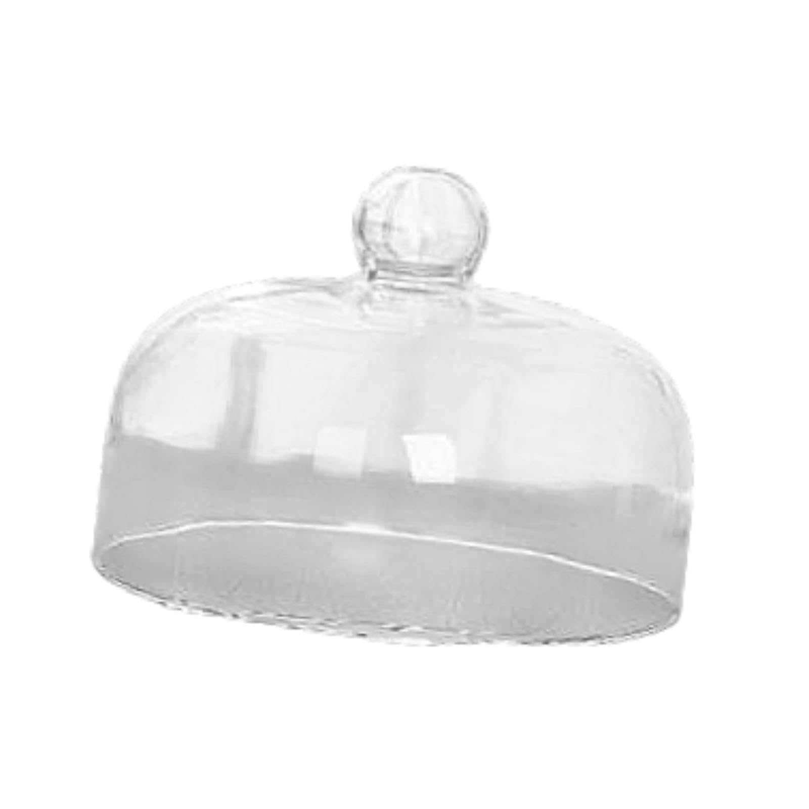 Dome di Display Rotondo per Torte, Copertura Del Piatto per Dessert, 16x22 Cm